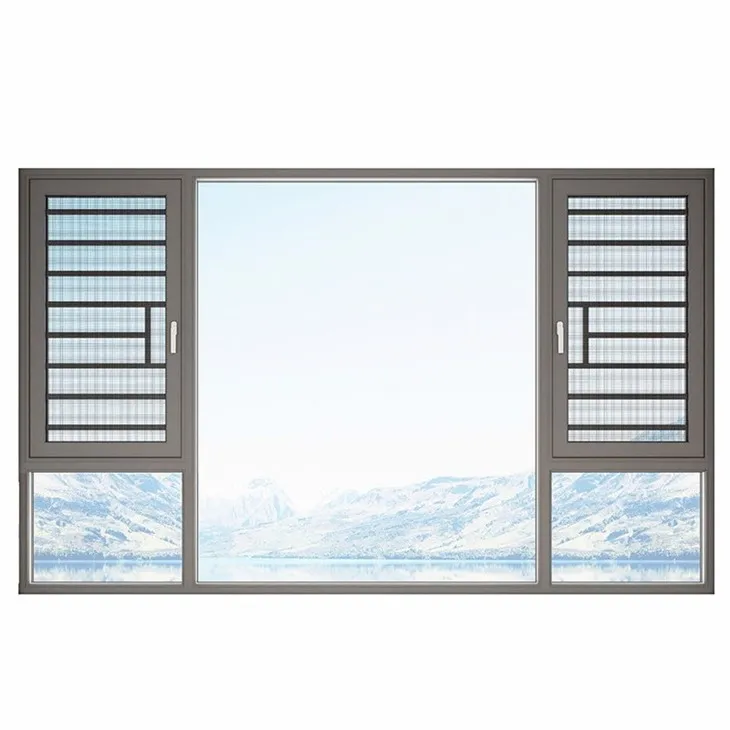 soundproof aluminium fixed windows